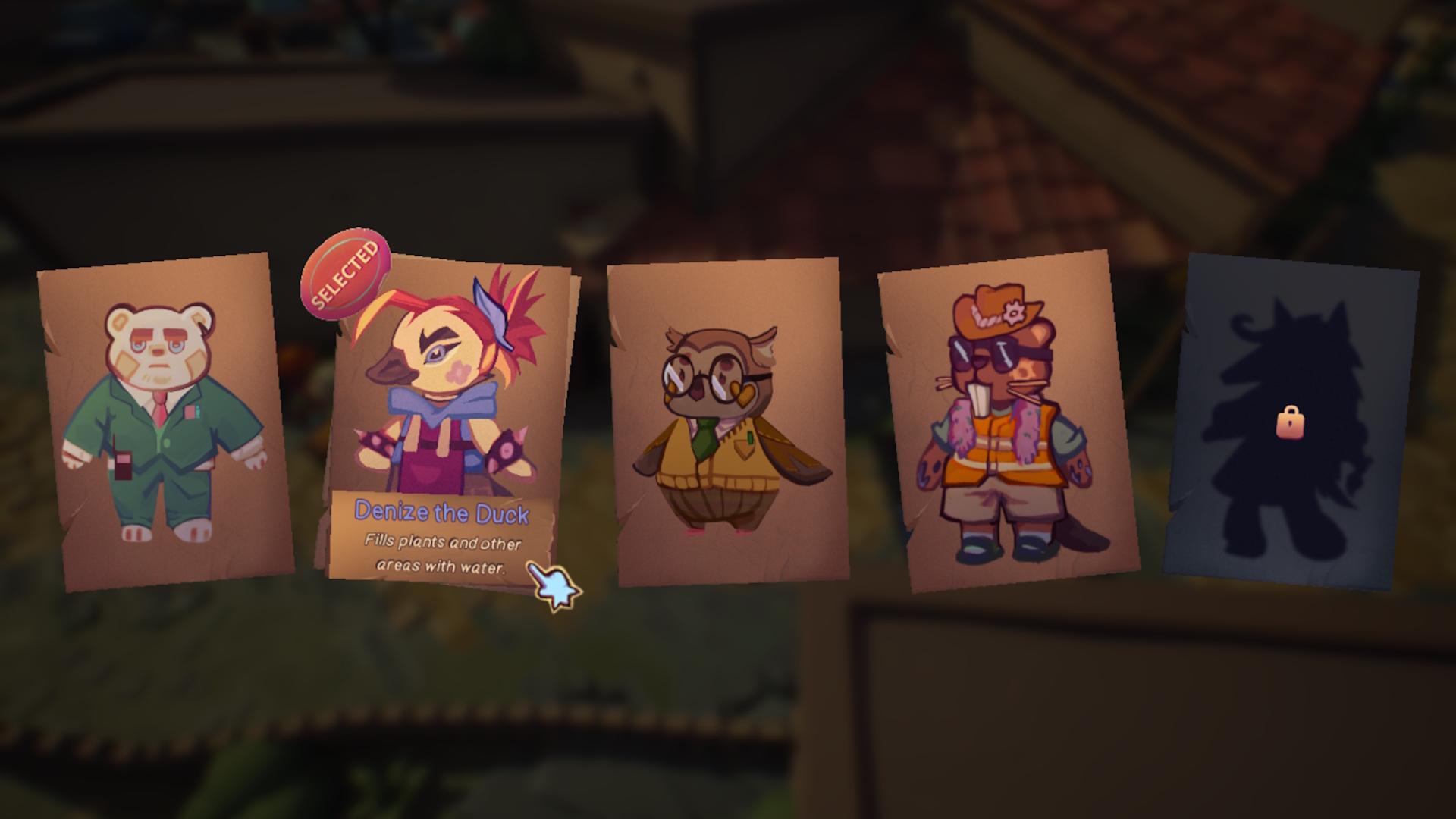 Character roster